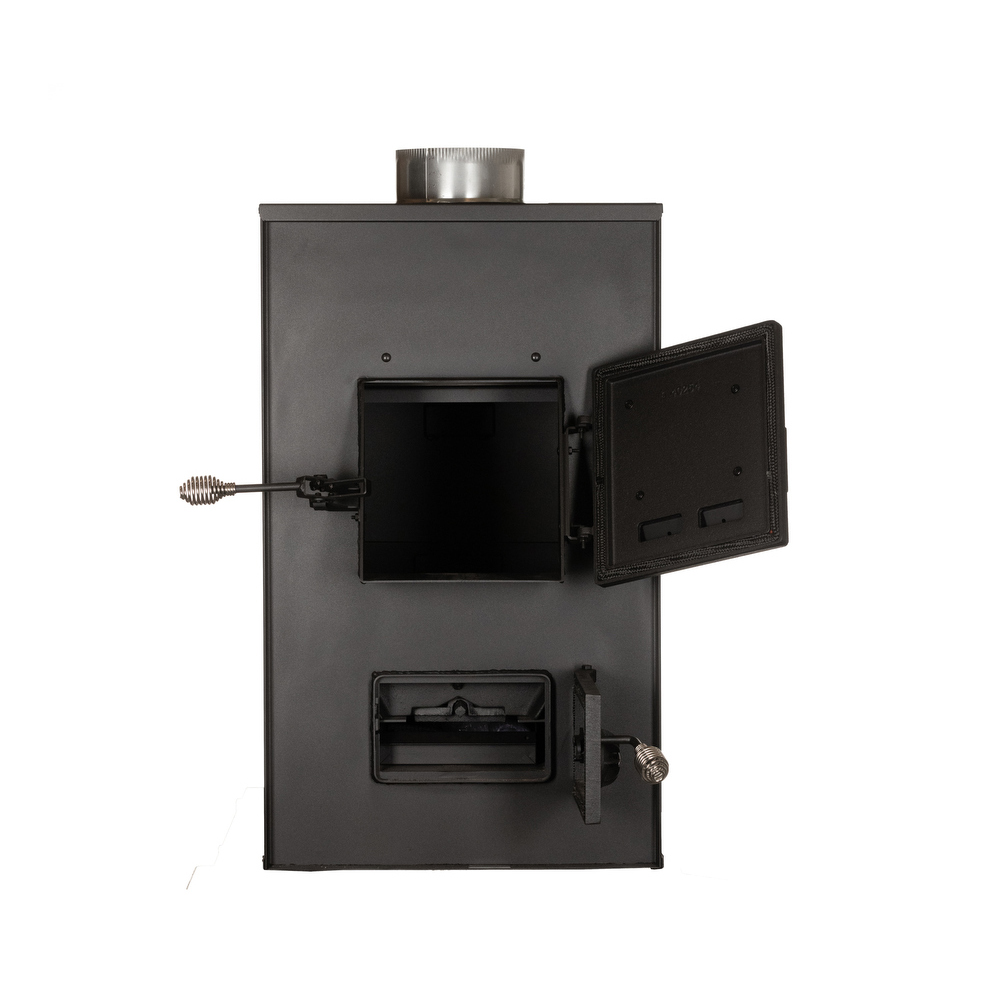 US Stove 24 Inch Hot Blast Add-On Coal Furnace