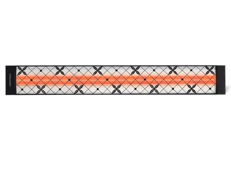 Infratech Comfort Traditional Motif 6000W Dual Element Electric Patio Heater - 208V