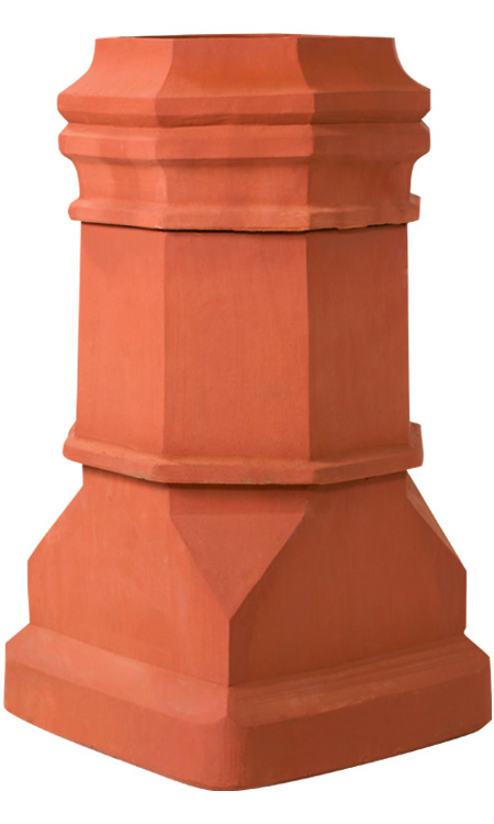 Superior Clay Magnum Glazed Chimney Pot