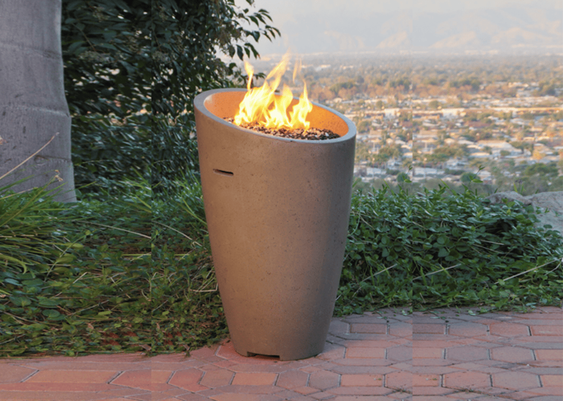 American Fyre Designs Eclipse Gas Urn with Access Door