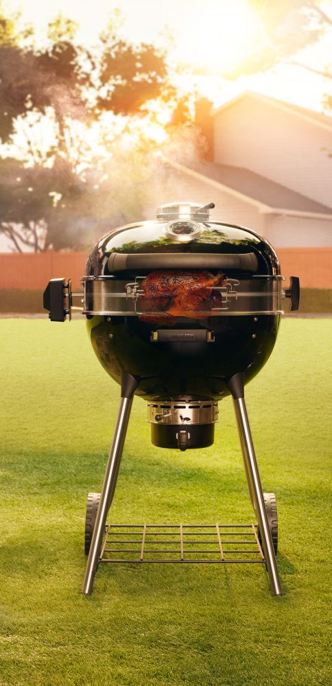 Napoleon Grills 22 Inch Black Pro Charcoal Kettle Grill