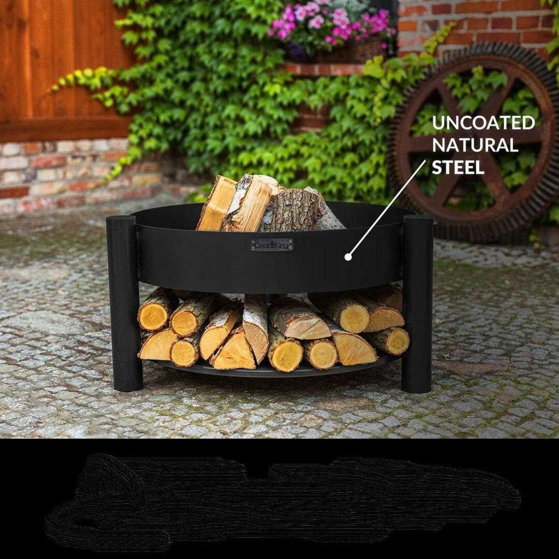 Good Directions 24 Inch Montana Wood Burning Fire Pit