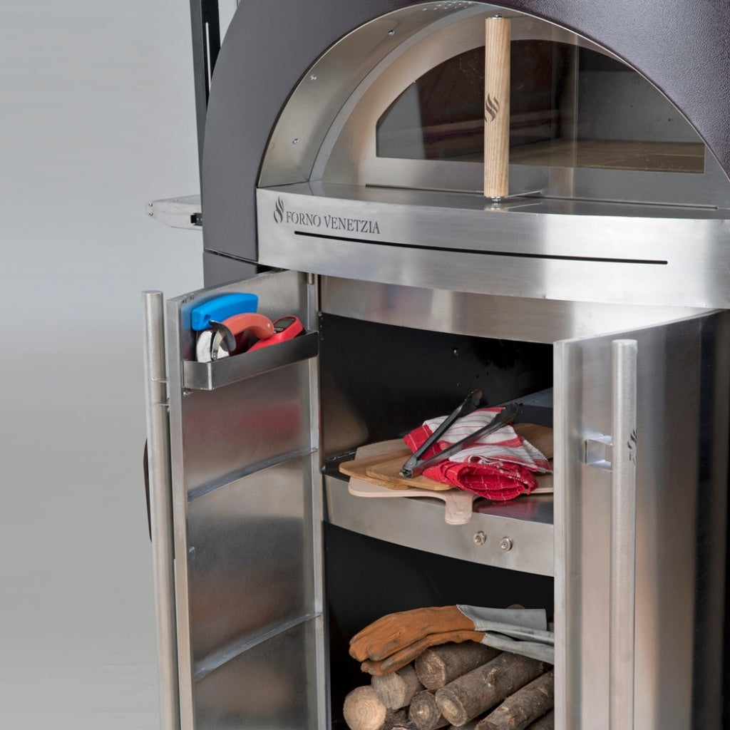 Forno Venetzia Bellagio 500 Wood Burning Oven with Cart