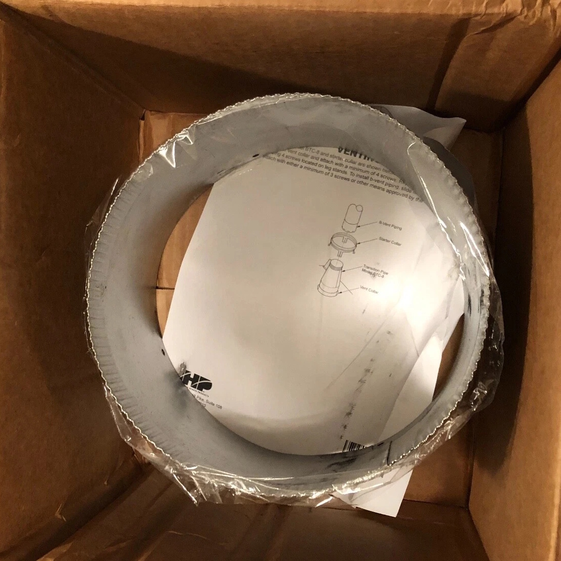 Superior 8 Inch B-Vent Transition Collar