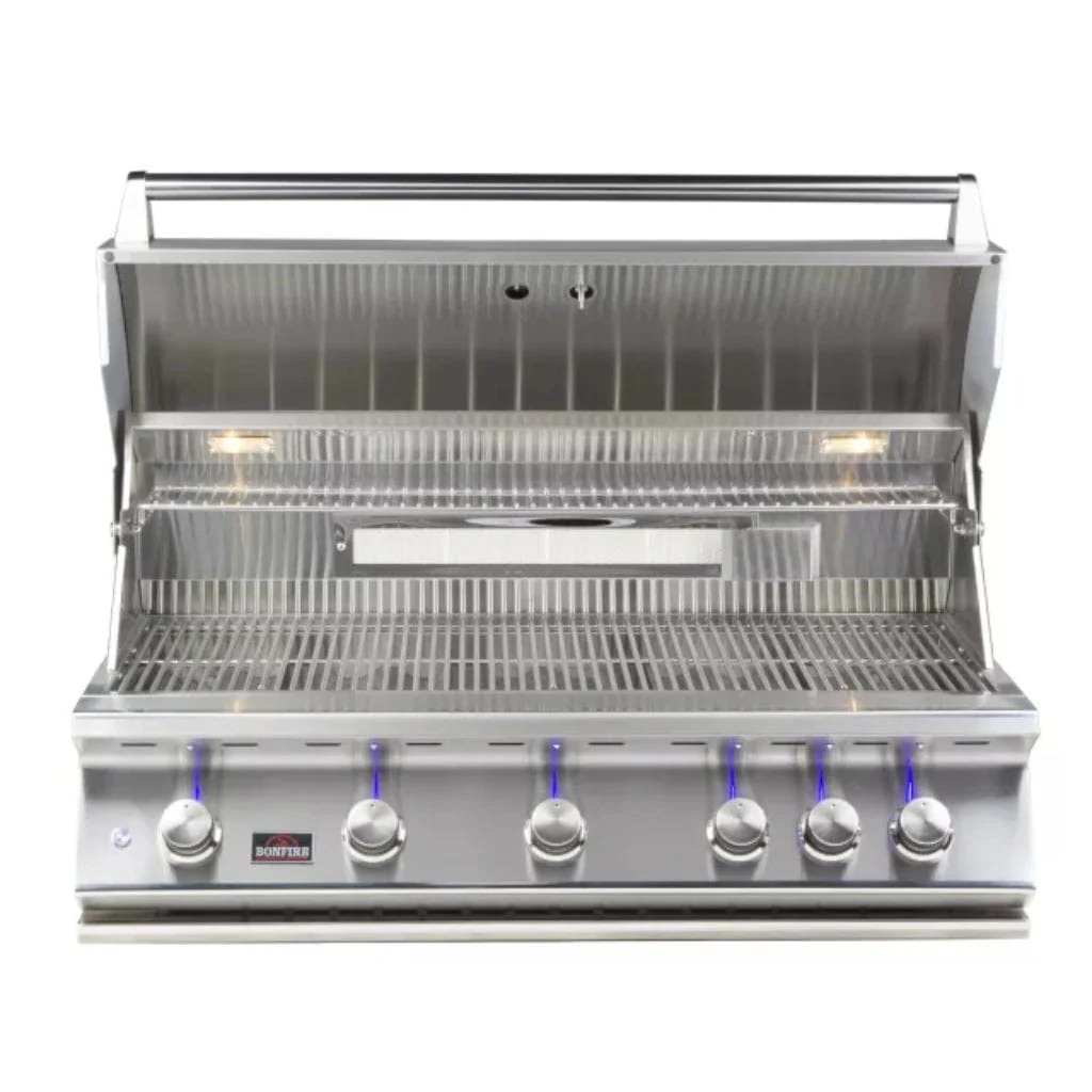 Whistler Grills Black 5-Burner Built-In Gas Grill Head