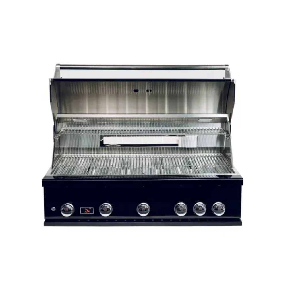 Whistler Grills Black 5-Burner Built-In Gas Grill Head