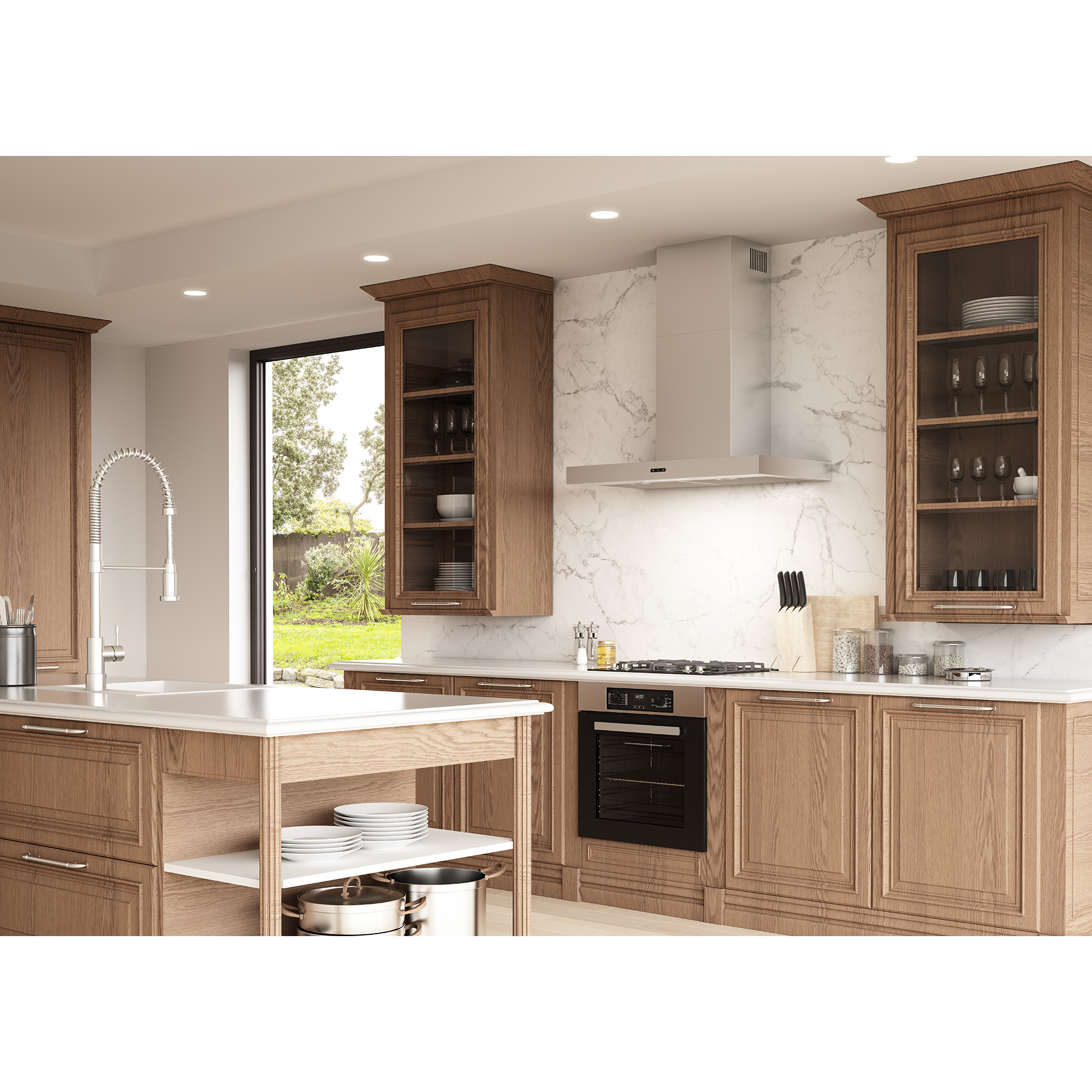 Broan 30 Inch Stainless Steel Elite EW43 Range Hood