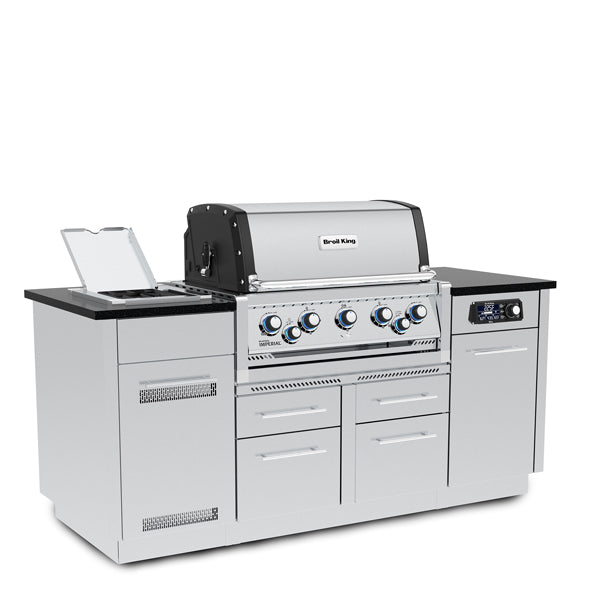 Broil King Imperial QS 590i Built-In Island 5-Burner Gas Grill