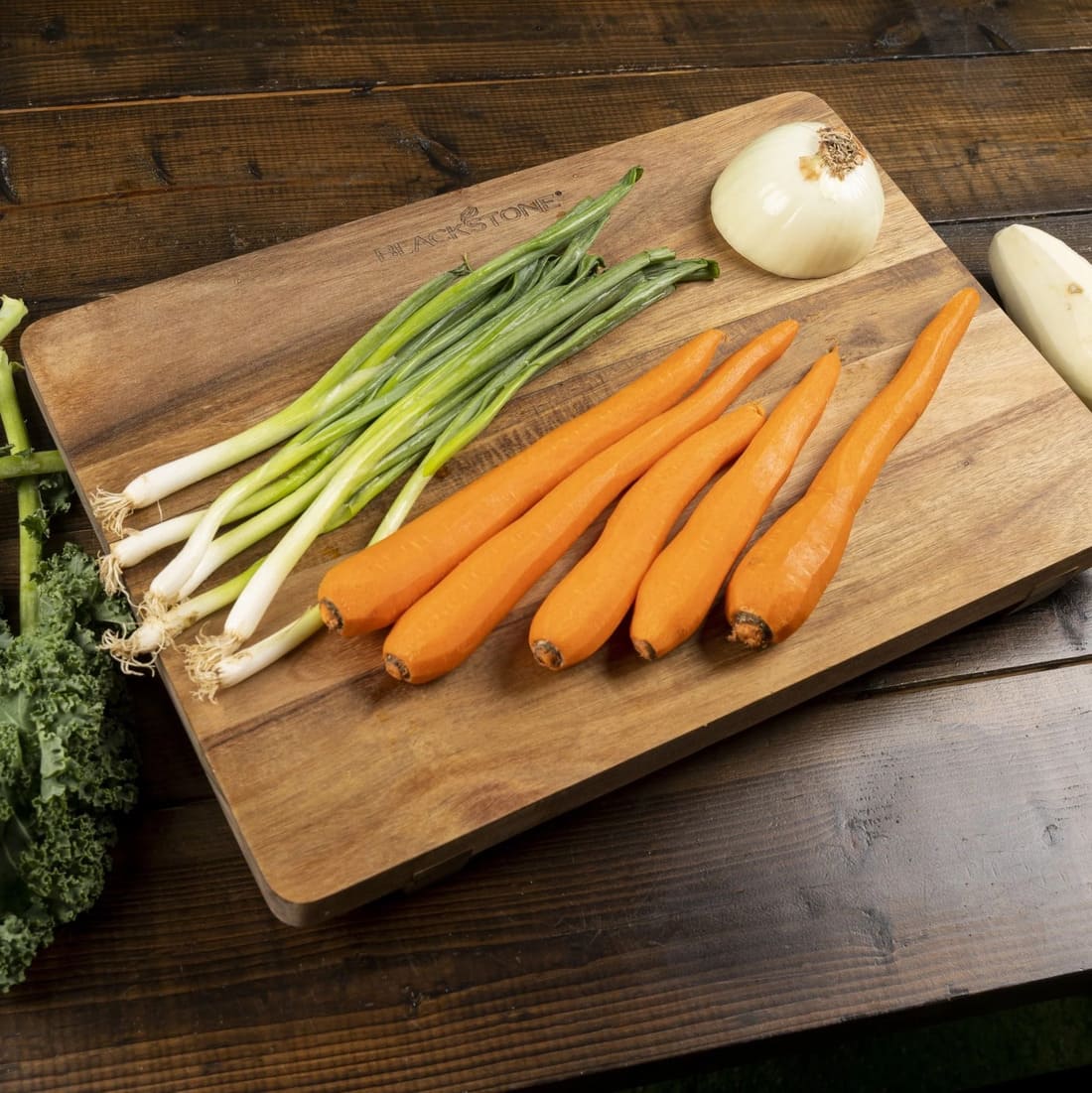 Blackstone Large Top Wooden Cutting Board for Griddle