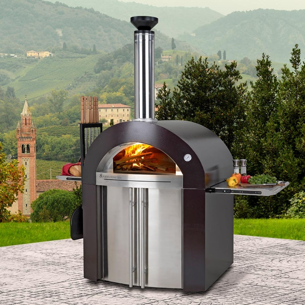 Forno Venetzia Bellagio 500 Wood Burning Oven with Cart