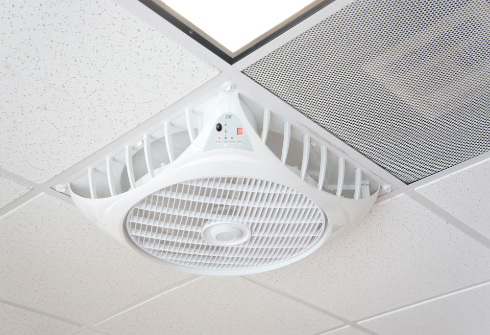 Sunpentown 24 Inch DC Motor Drop-Ceiling Fan