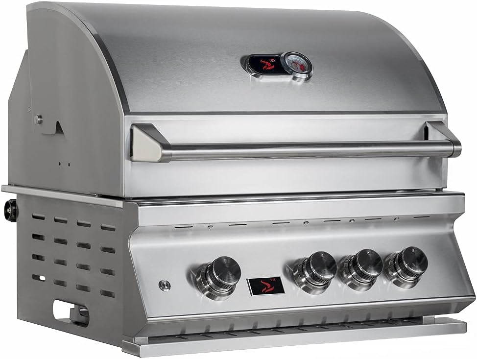 Whistler Grills 3-Burner Built-In Gas Grill Head