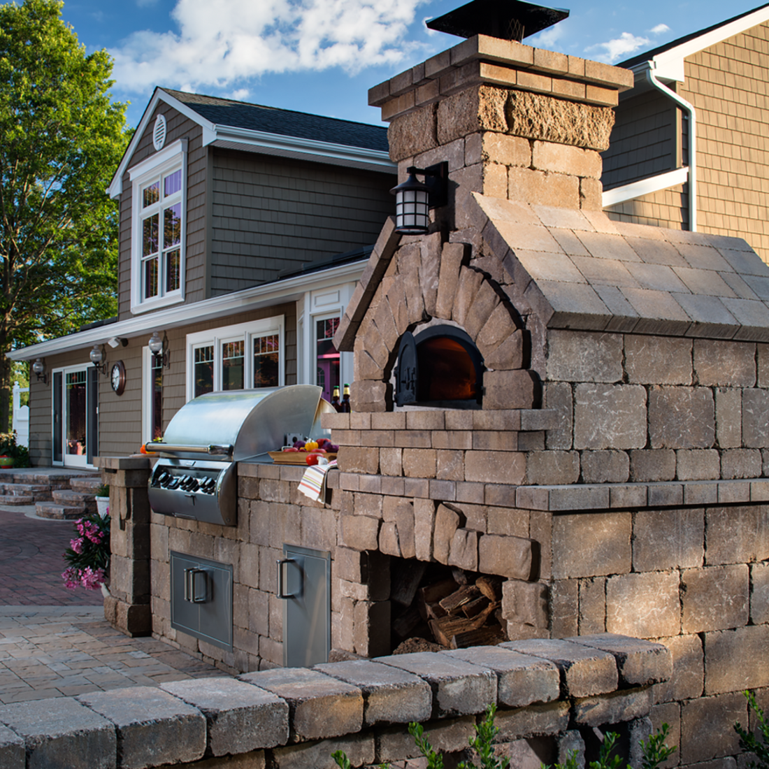 Chicago Brick Oven 750 Series Built-In Wood-Fired Pizza Oven DIY Kit