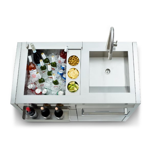 Crown Verity 44 Inch Infinite Series Modular Beverage Center with Water Heater