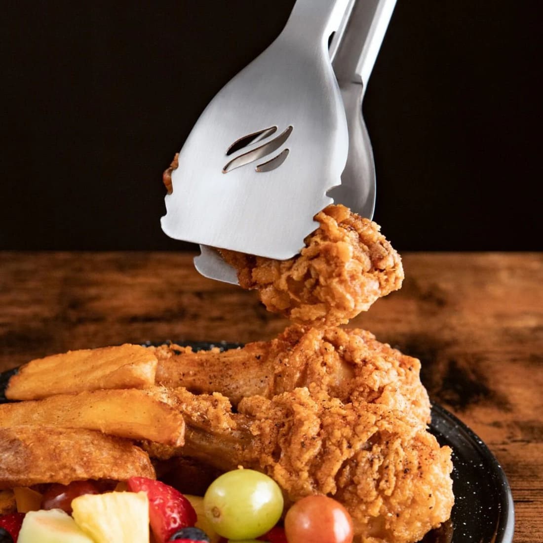 Blackstone Signature Scraper Tongs for Griddles