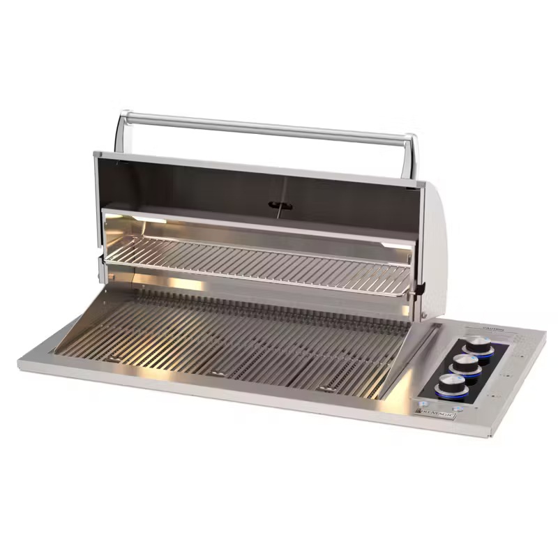 Fire Magic Stainless Steel Echelon Drop In Gas Grill with Hood