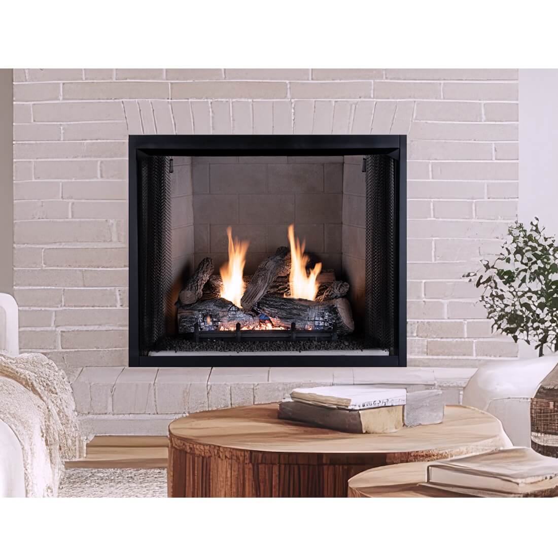 Superior 24 Inch Vent Free NatureFlame Gas Burner - Electronic Ignition