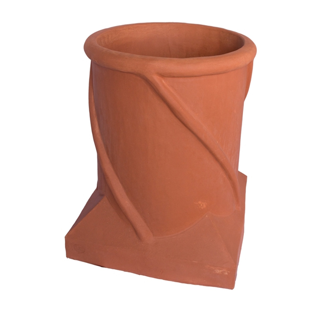 Superior Clay Savoy Glazed Chimney Pot
