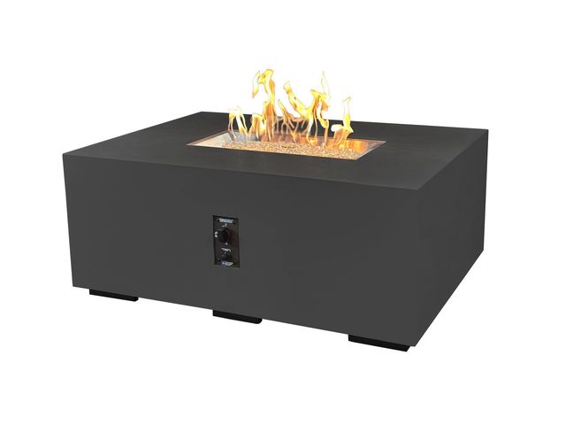 Outdoor Greatroom Company 48 Inch Cove Concrete Linear Gas Fire Pit Table