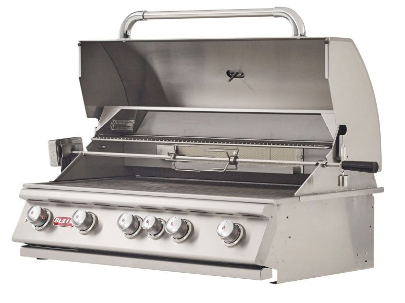 Bull Outdoors 38 Inch Brahma Stainless Steel Drop-In Gas Grill Head