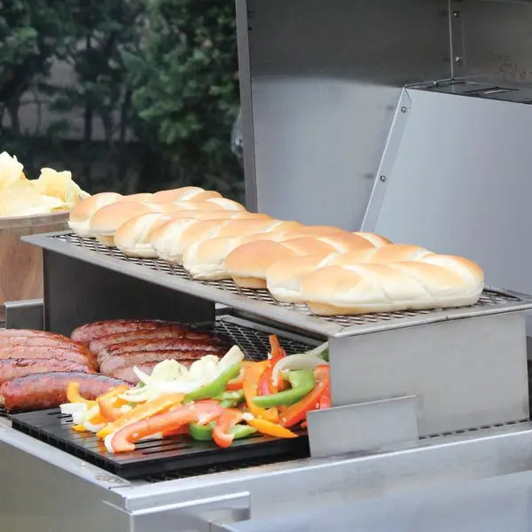 Phoenix Grills 24 x 8 Inch Secondary Cooking Surface for Smoker Grills