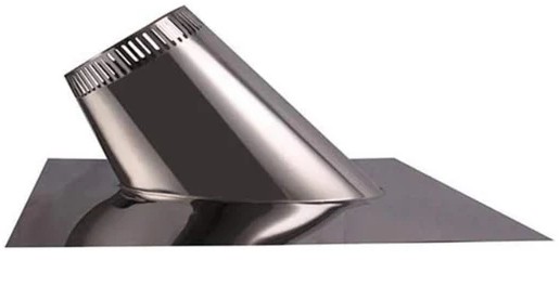 AllFuel HST Roof Flashing for 8 Inch Diameter Chimney Pipe