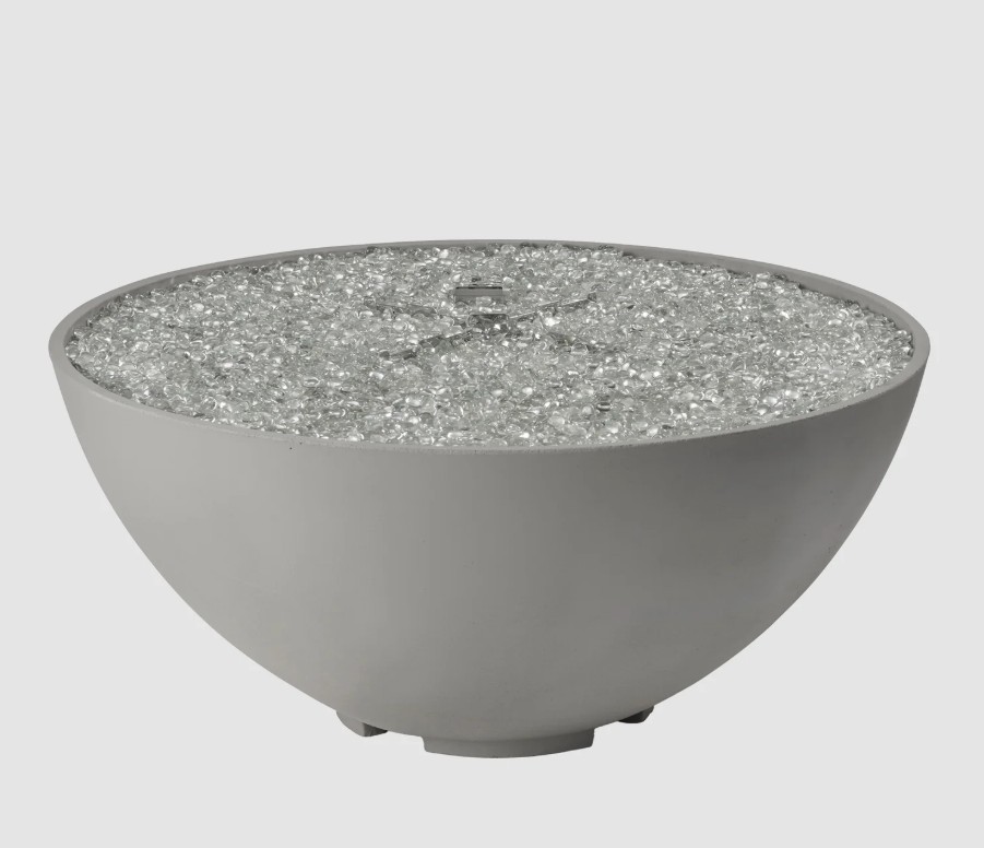 Outdoor Greatroom Company 42 Inch Cove Edge Round Gas Fire Bowl - DSI
