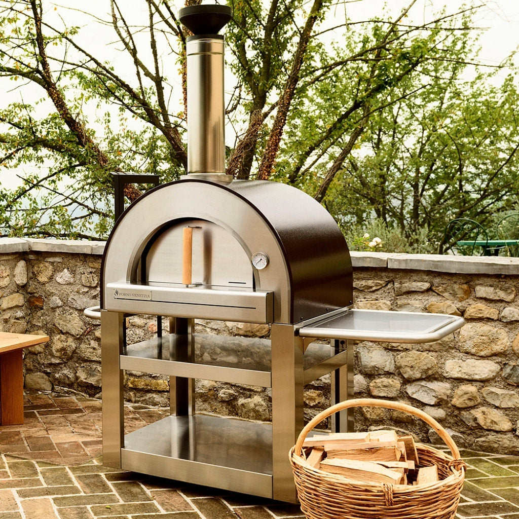 Forno Venetzia Pronto 500 Wood Burning Oven with Cart