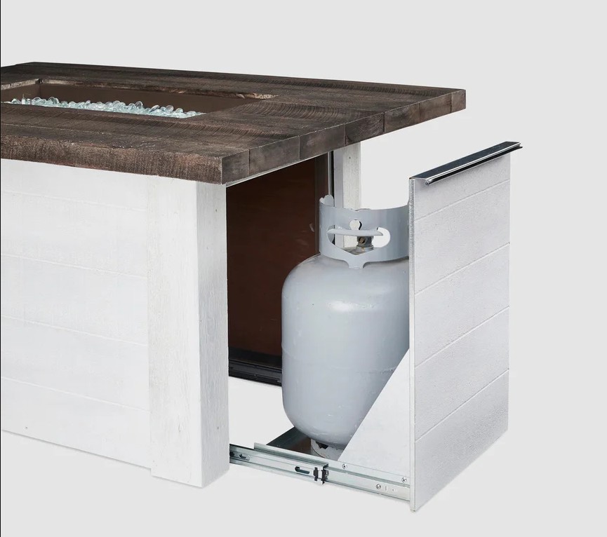 Outdoor Greatroom Company 48 Inch Alcott Gas Fire Pit Table - Direct Spark Ignition