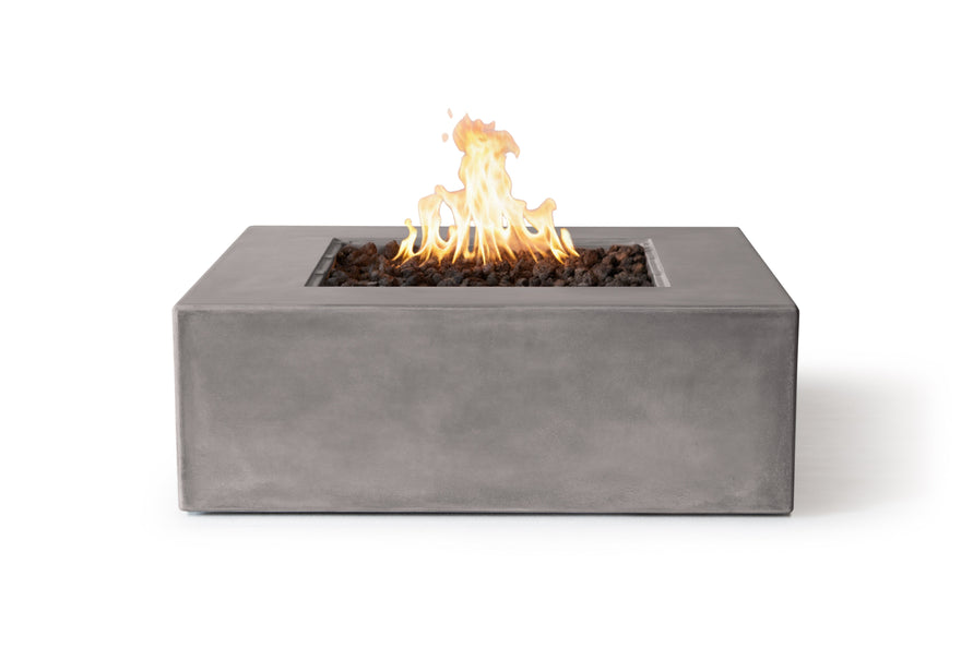 Pyromania Fire Features 42 Inch Otto Glass Fiber Reinforced Concrete Gas Fire Table