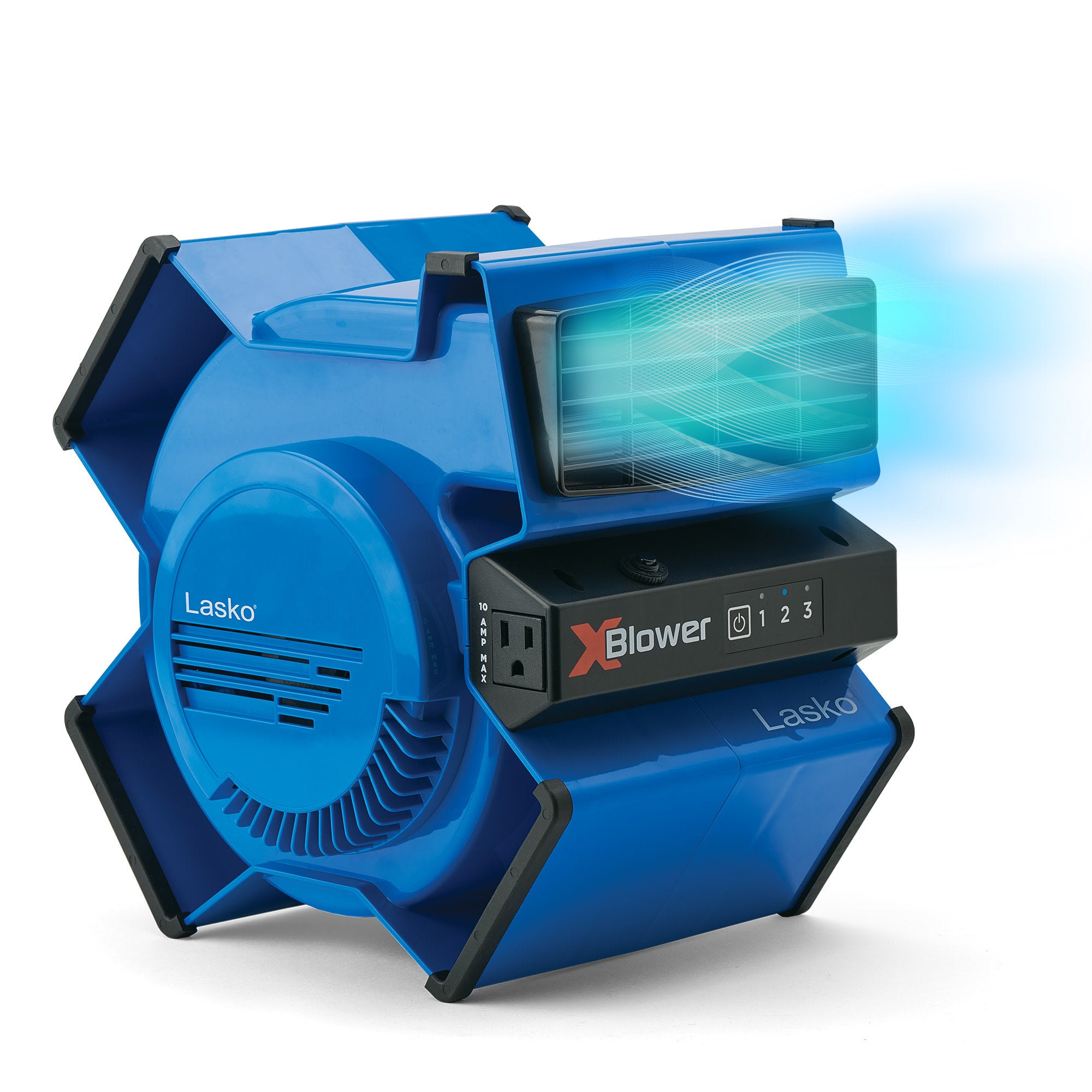 Lasko 11 Inch X-Blower Multi-Position Utility Floor Fan
