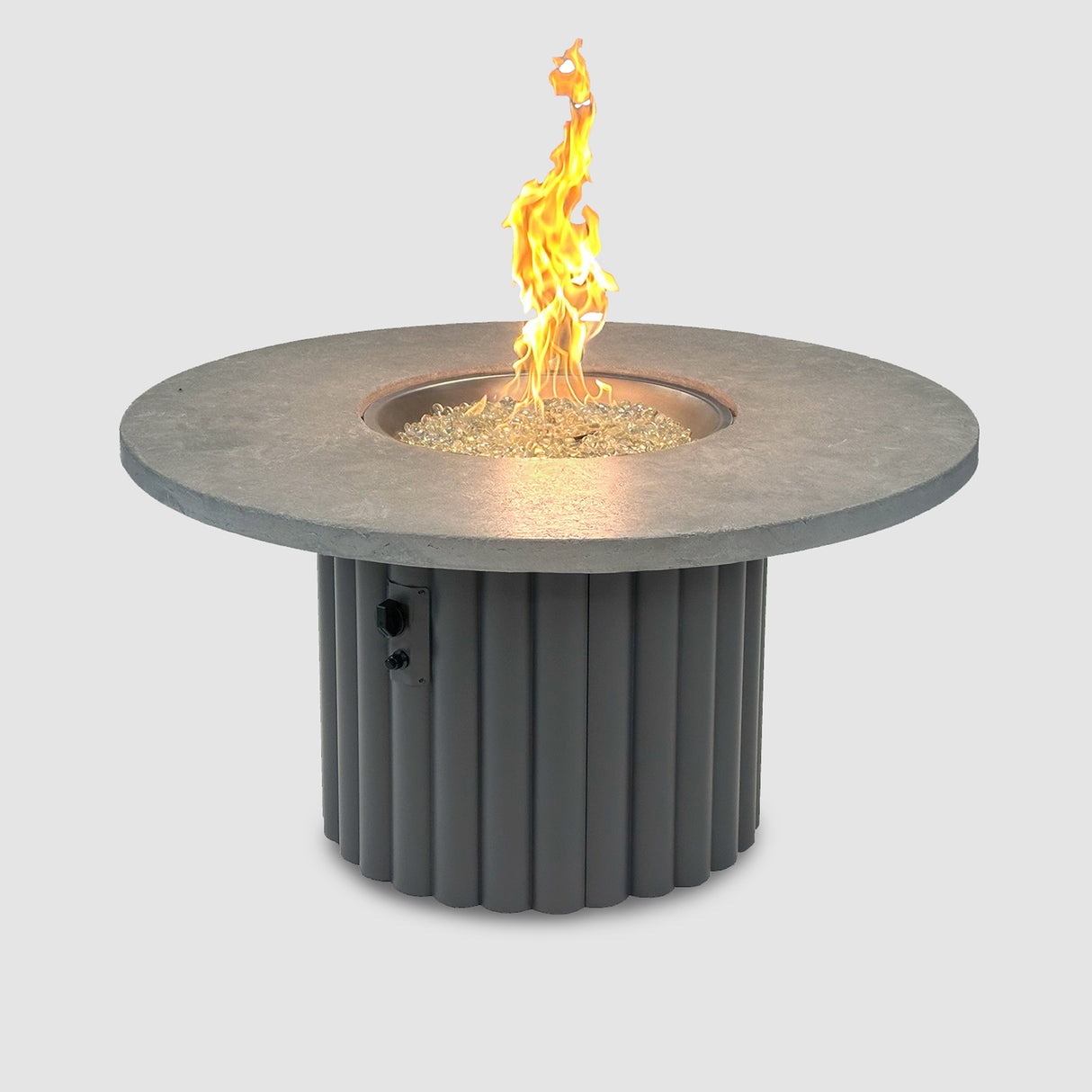 Outdoor Greatroom Company 48 Inch Reverie Round Gas Fire Pit Table