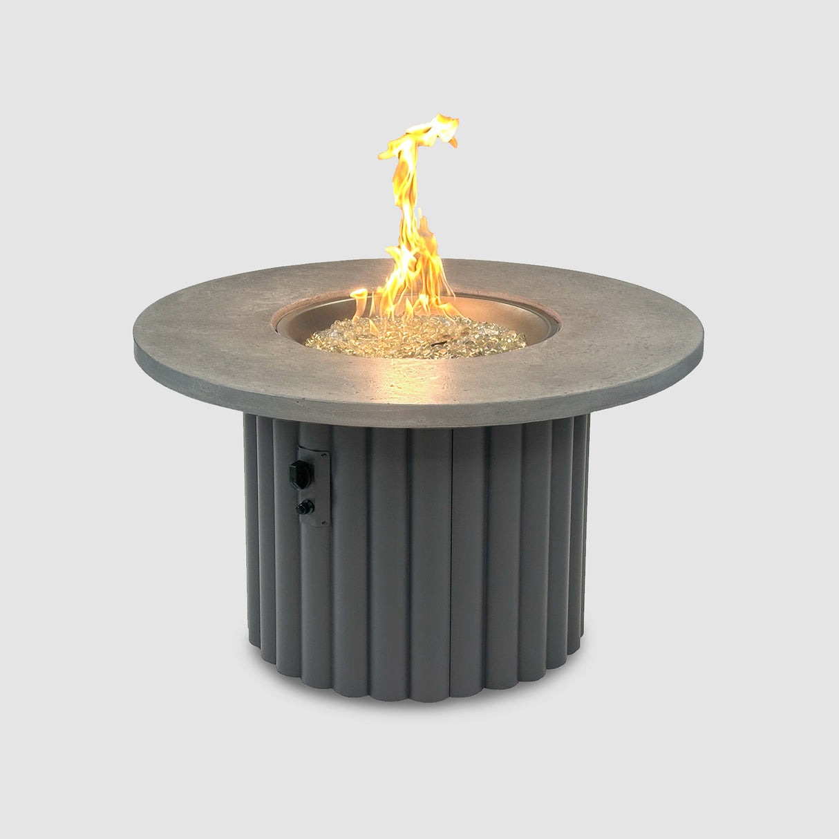 Outdoor Greatroom Company 42 Inch Reverie Round Gas Fire Pit Table