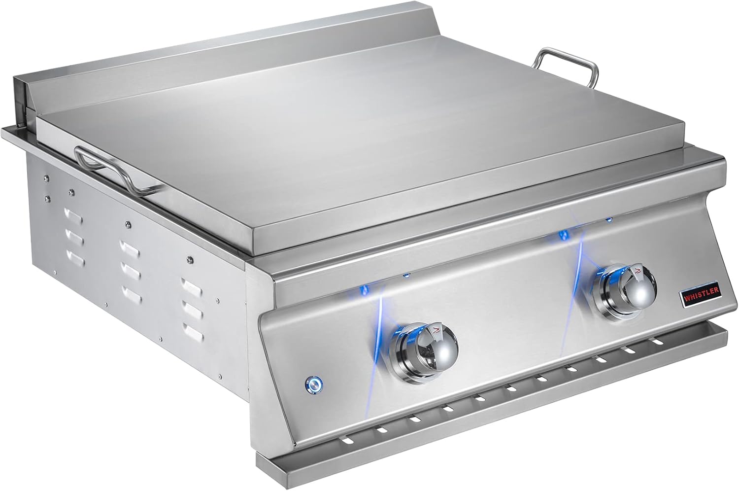 Whistler Grills Stainless Steel Built-In Gas Griddle