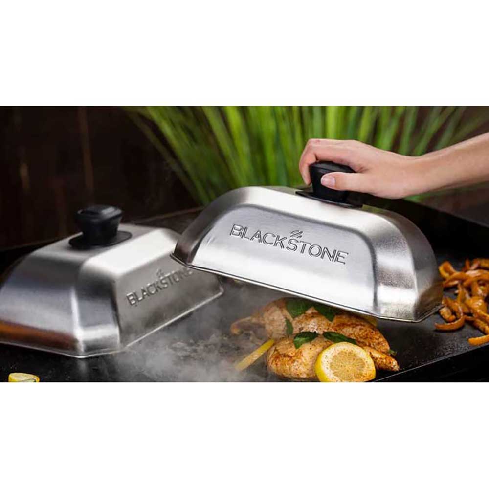 Blackstone 2 Pack Small Rectangular Basting Covers for Griddles