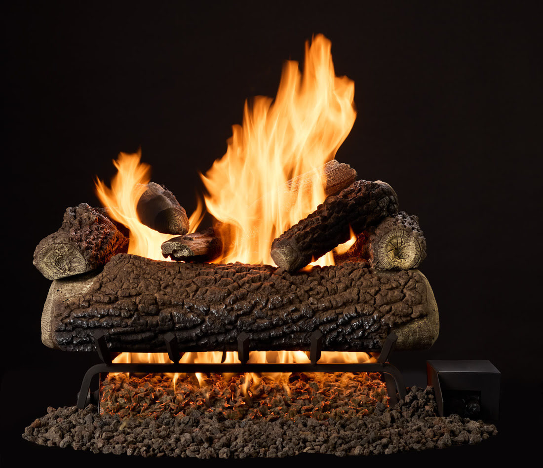 Monessen Front Gas Log for 30 Inch Timberland Smoldering Vented Gas Log Set