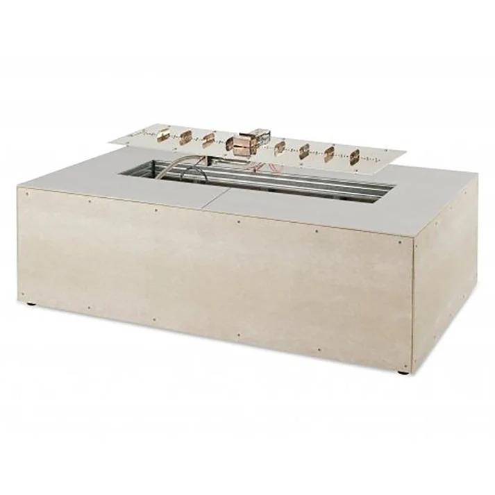 Outdoor Greatroom Company 60 Inch Linear Ready-To-Finish Gas Fire Pit - Manual