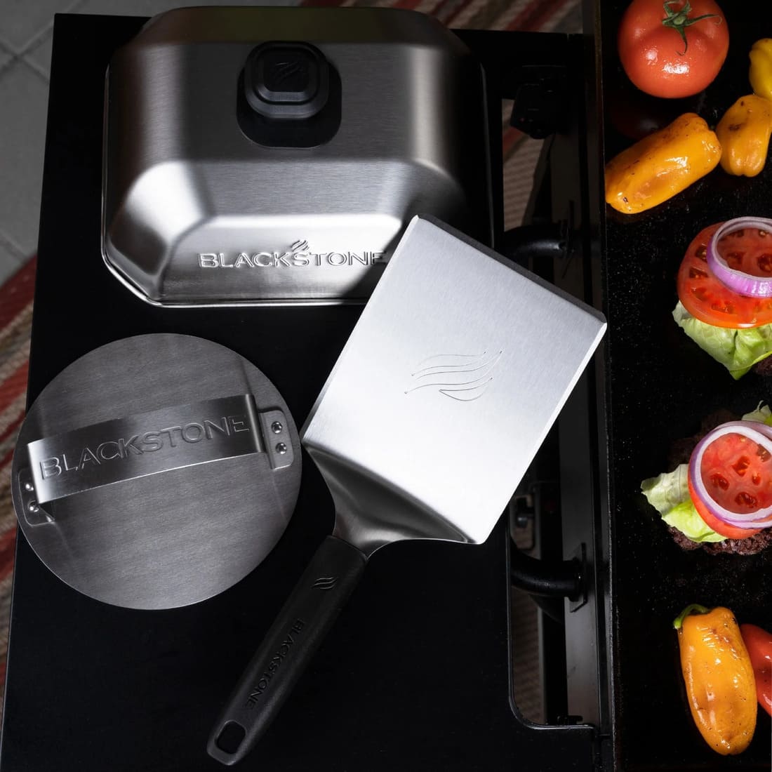 Blackstone 3 Piece Burger Press Griddle Essential Kit
