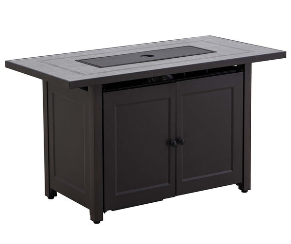 Sunjoy 44 x 22 Inch Hartnell Propane Fire Table