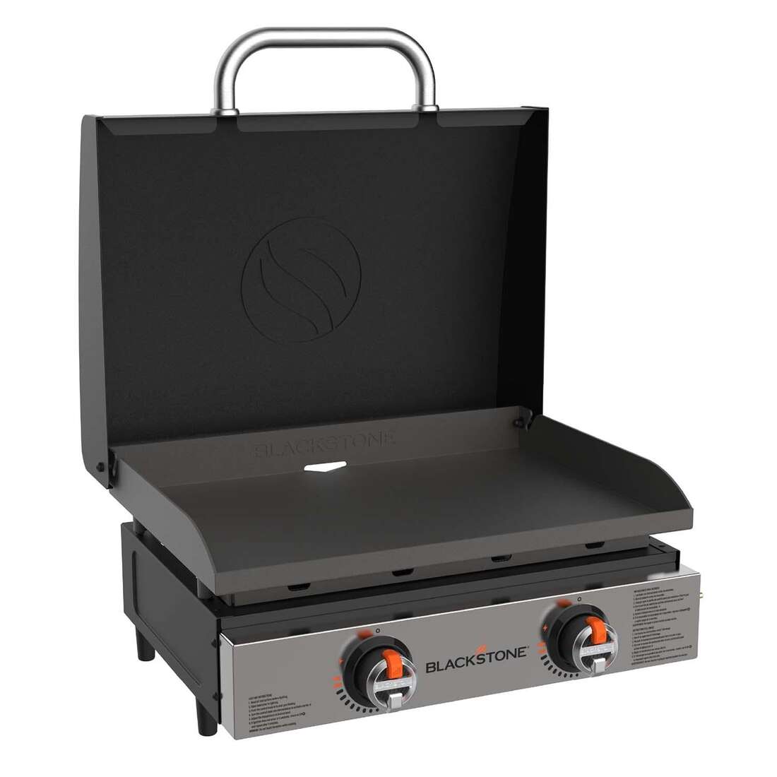 Blackstone 22 Inch Tabletop Propane Griddle with Hood and Omnivore Technology