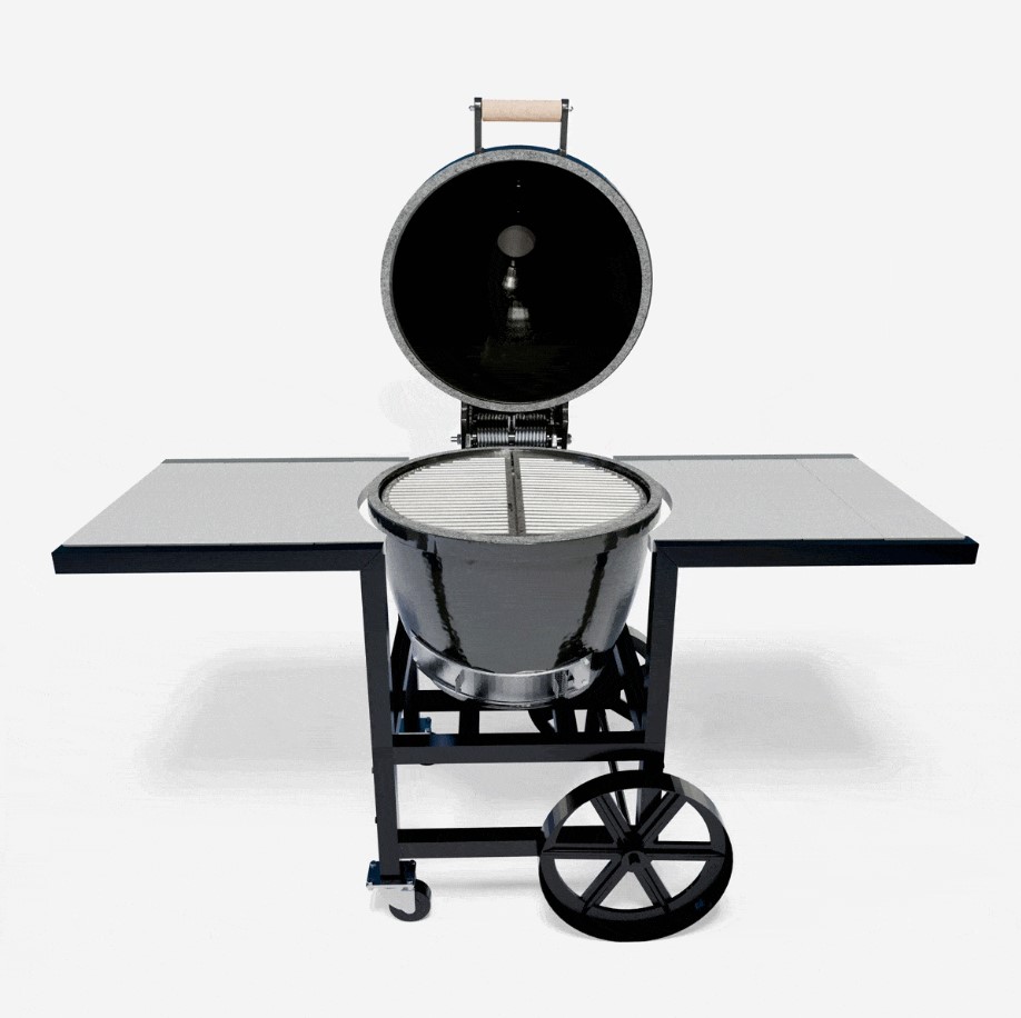 Goldens Cast Iron Portable Cart for 20 1/2 Inch Cooker