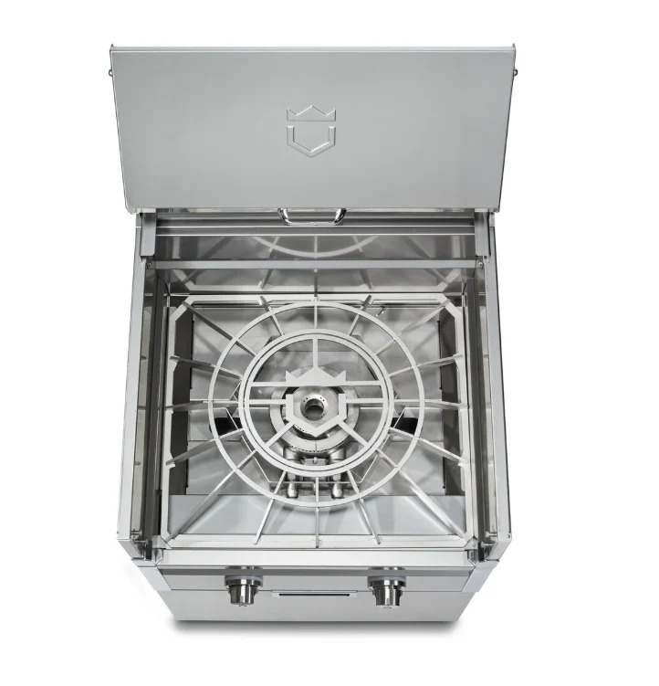 Crown Verity 27 Inch Infinite Series Modular Built-In Gas Power Burner