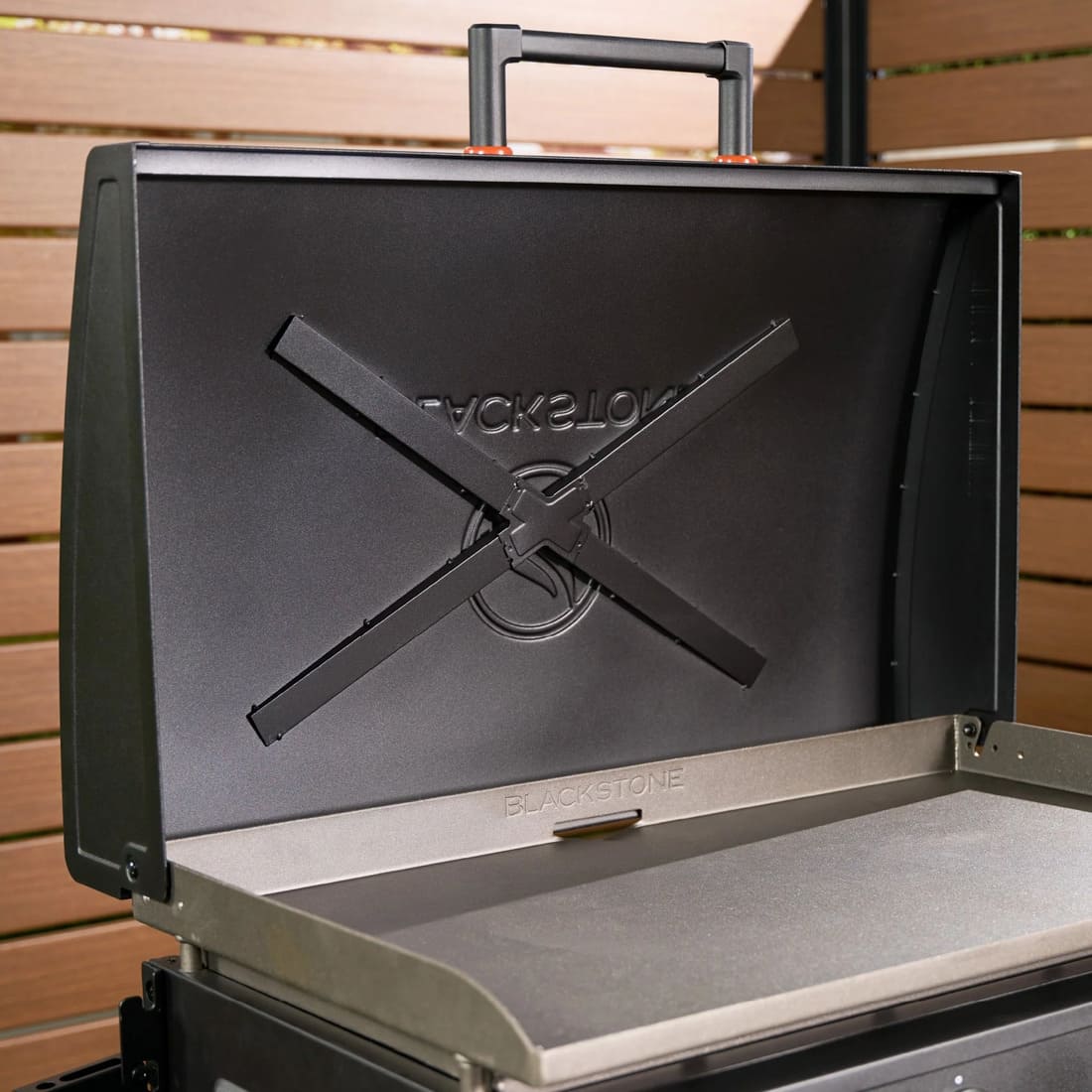 Blackstone 36 Inch Dual Side Shelf Propane Griddle and Airfryer Combo