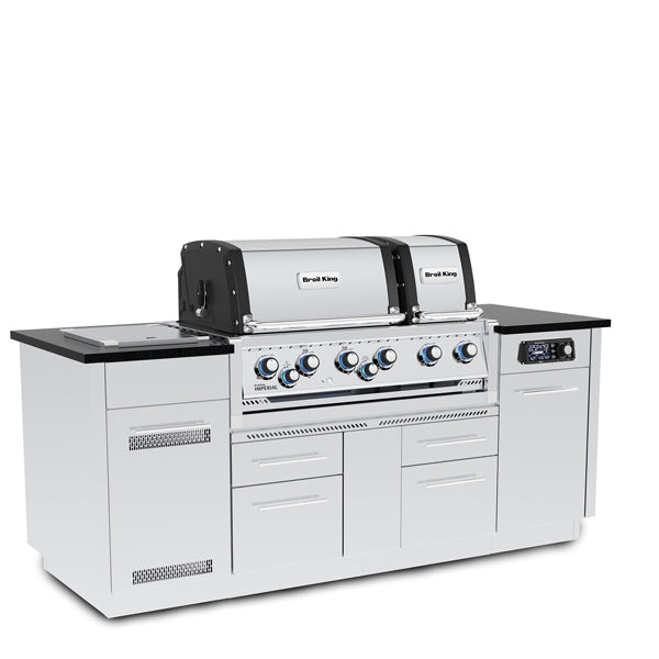 Broil King Imperial QS 690i Built-In Island 6-Burner Gas Grill