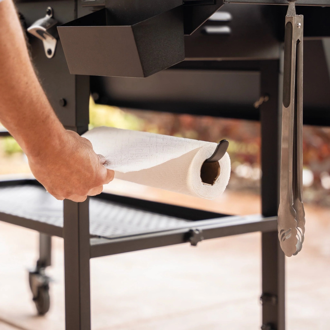 Blackstone 36 Inch Dual Side Shelf Propane Griddle with Hard Cover and Omnivore Technology