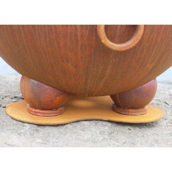 Fire Pit Art Triple Base Plate for Nepal Fire Pits