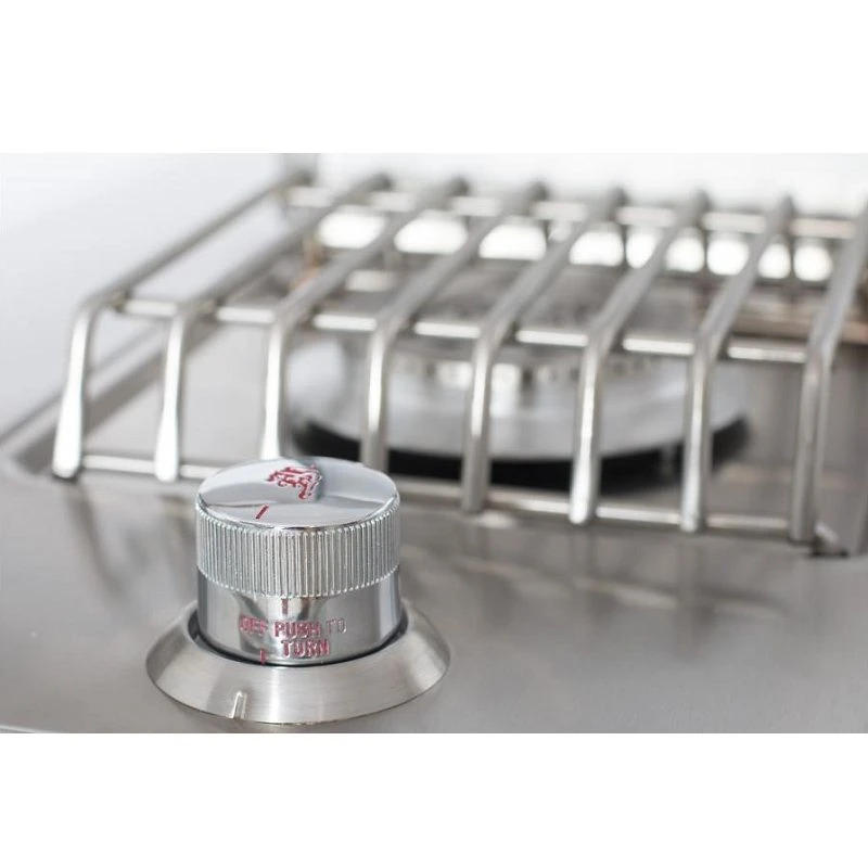 Bull Outdoors 13 Inch Stainless Steel Outdoor Kitchen Single Gas Side Burner