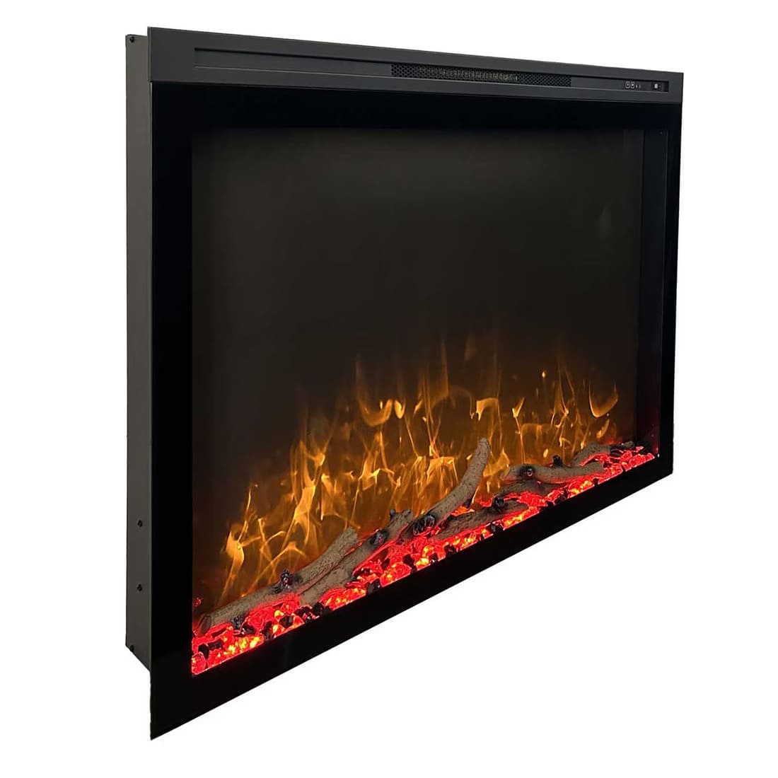 JR Home 42 Inch ActiveFlame Pro Series Built-In Electric Fireplace