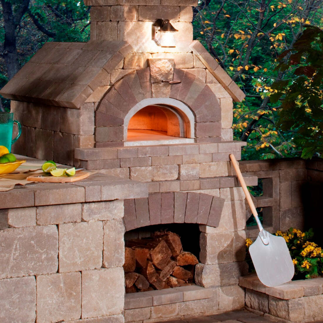 Chicago Brick Oven 1000 Series Built-In Wood-Fired Pizza Oven DIY Kit