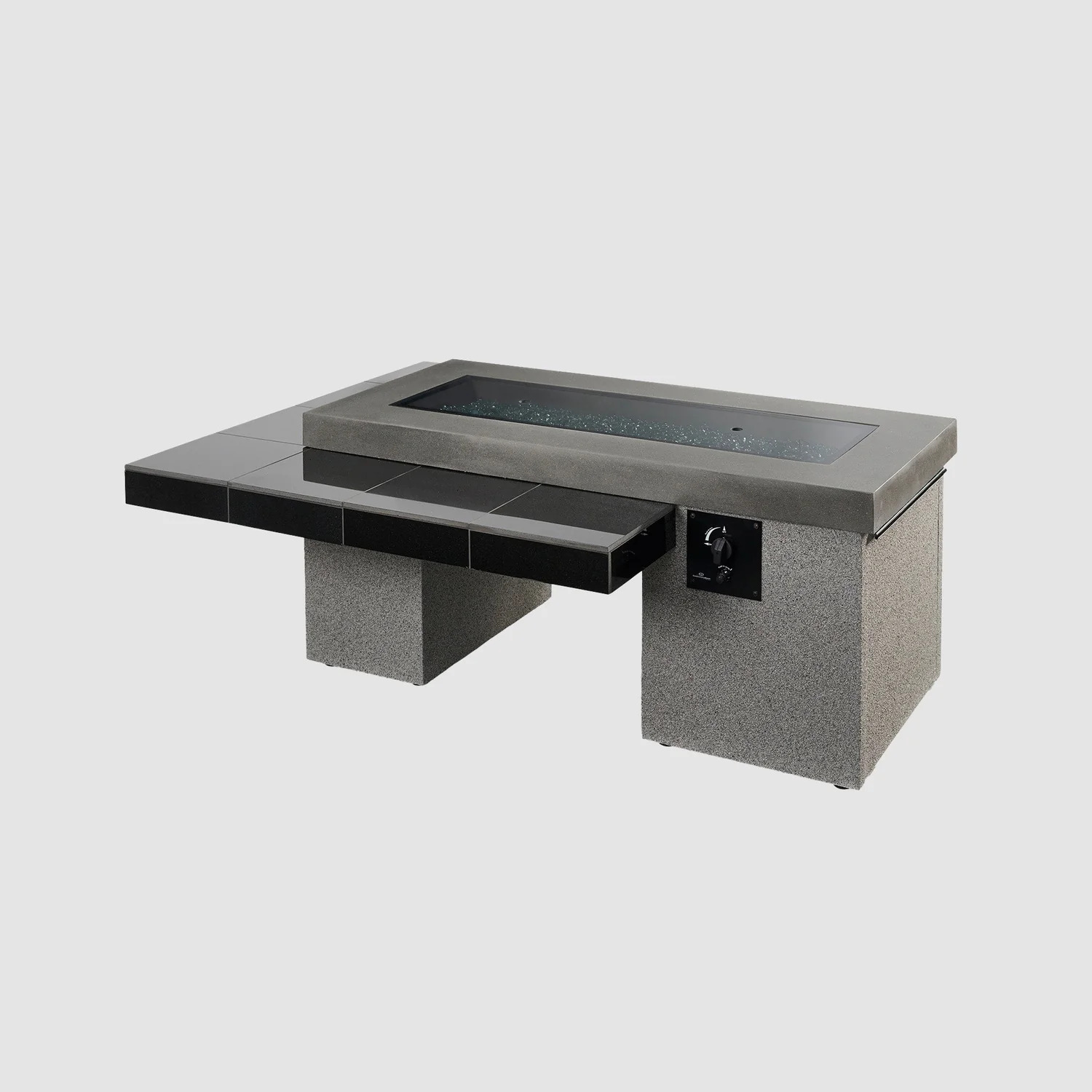 Outdoor Greatroom Company 64 Inch Uptown Linear Gas Fire Table